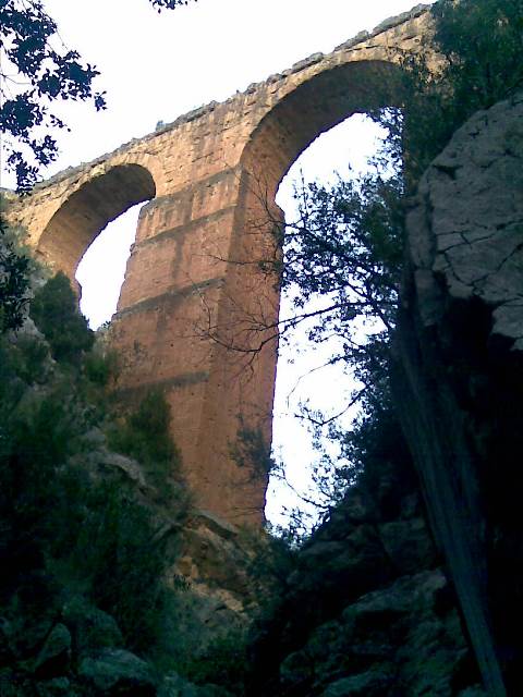 Acueducto romano de la Peña Cortada