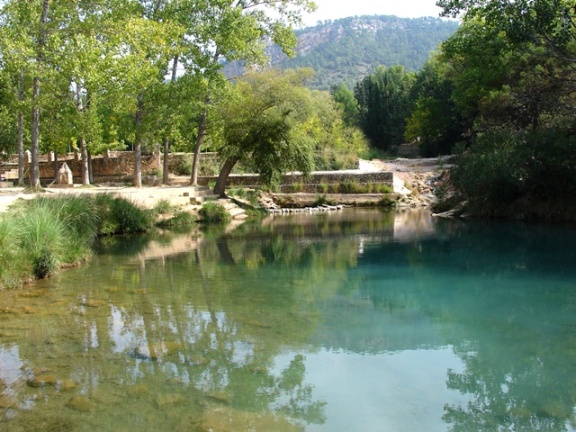 El Azud, uno de los parajes más emblemáticos de Tuéjar. Es el nacimiento del río Tuéjar