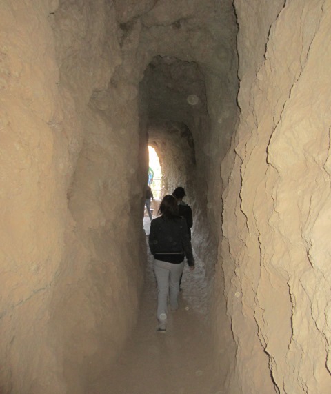 Atravesando el Túnel de Olinches